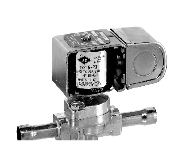 Parker JE RB6E4 refrigeration solenoid valve with R-23 coil